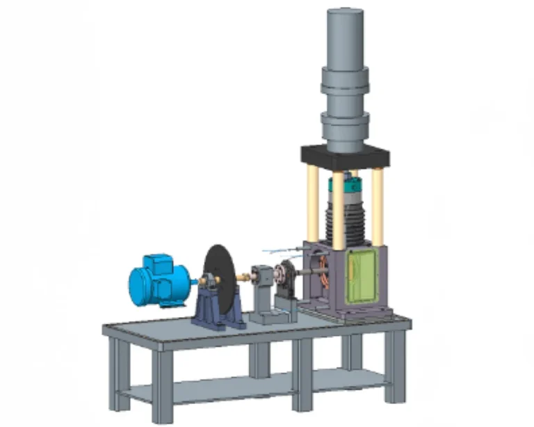 Dynamic bearing test rig developed by PTL Engineering and SWRI for crankshaft bearing validation