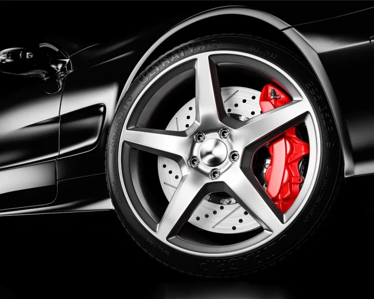 Vehicle wheel assembly supporting PTL in-wheel motor architecture and electric-drive concept studies